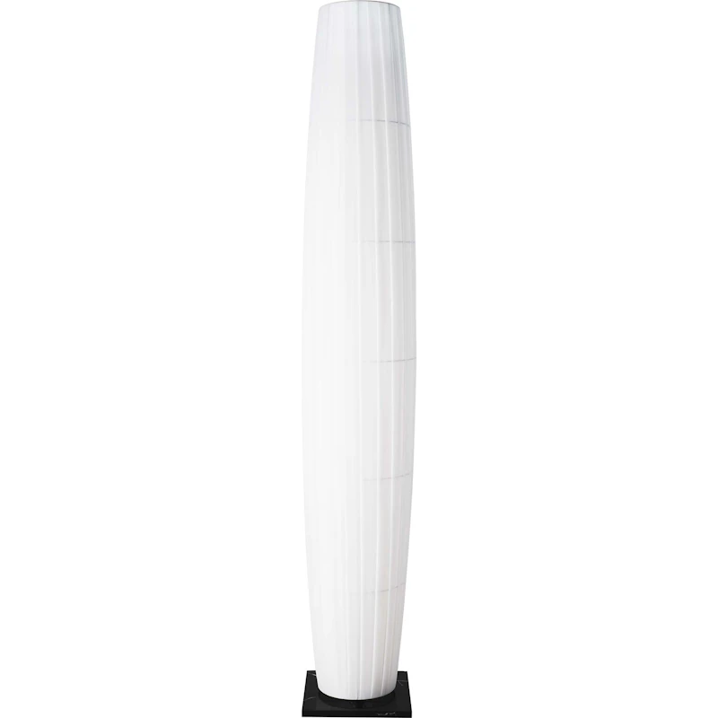 Colonne Golvlampa, Vit / Svart Marmor