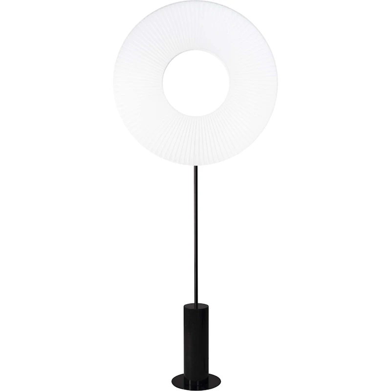 Iris Totem Golvlampa 78 cm, Vit / Svart Marmor