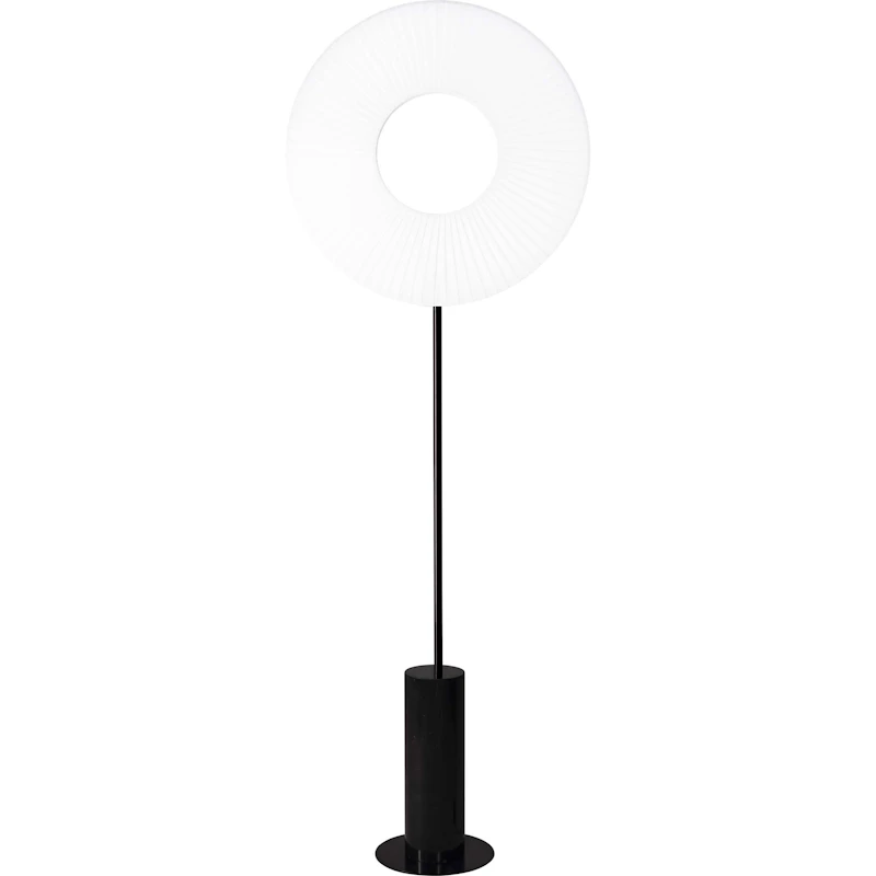 Iris Totem Golvlampa 60 cm, Vit / Svart Marmor