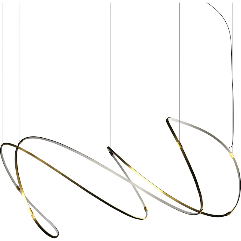 Zigouzi Pendel 180 cm, Guld