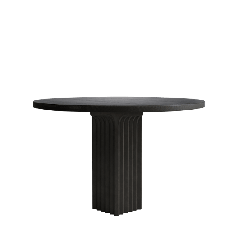 101 Copenhagen Arc Spisebord Ø120 Coffee Black/Eg