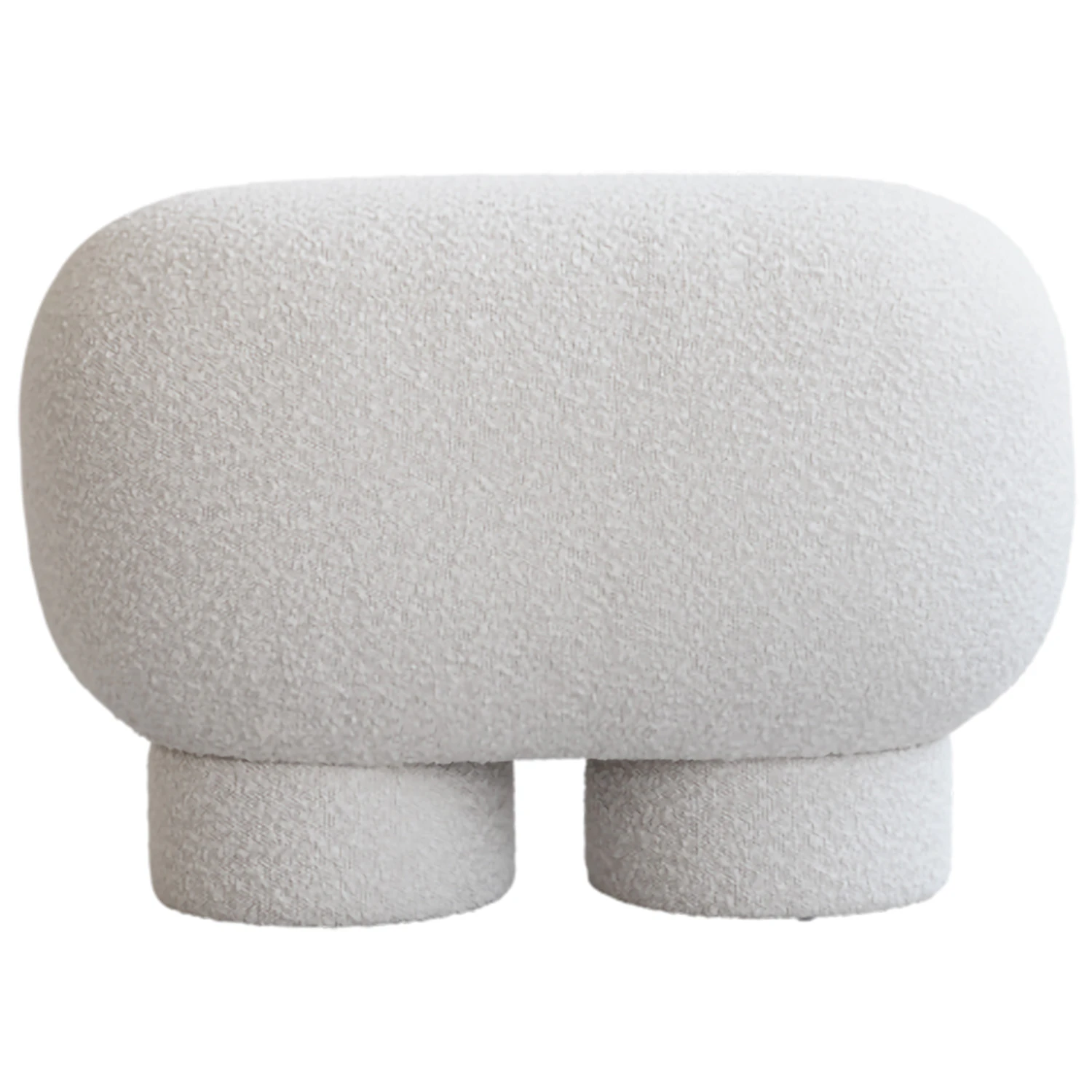 101 Copenhagen Big Foot B&auml;nk Off-white 70 Cm - B&auml;nkar Boucl&eacute; Off-White - 241052