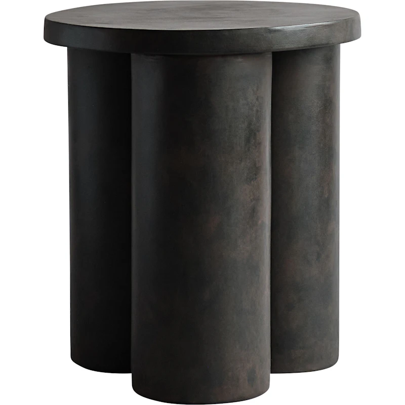 Big Foot Bord Hög 45x45 cm, Kaffe