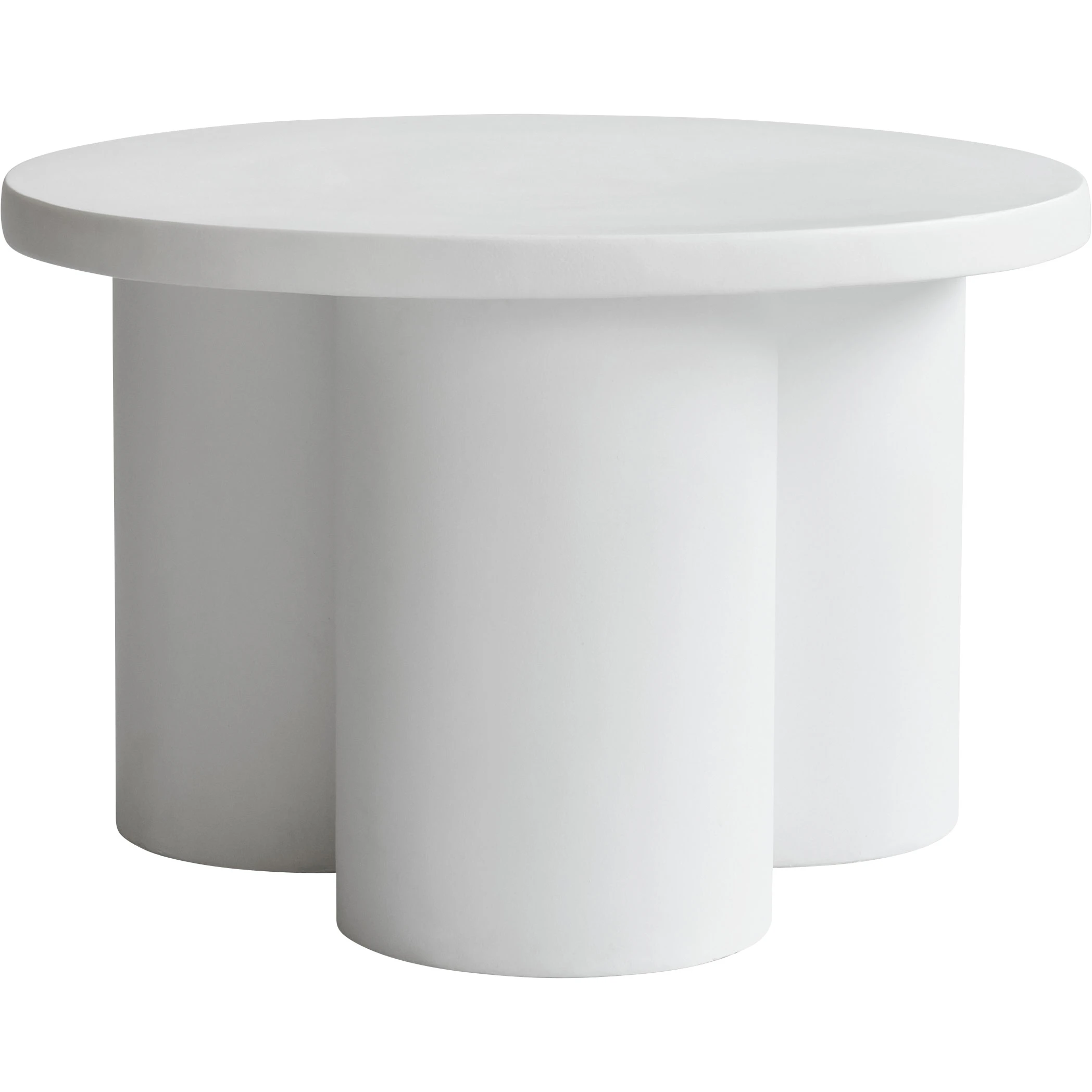 101 Copenhagen Big Foot Bord L&aring;g Benvit - Soffbord Fiberbetong Benvit - 247004