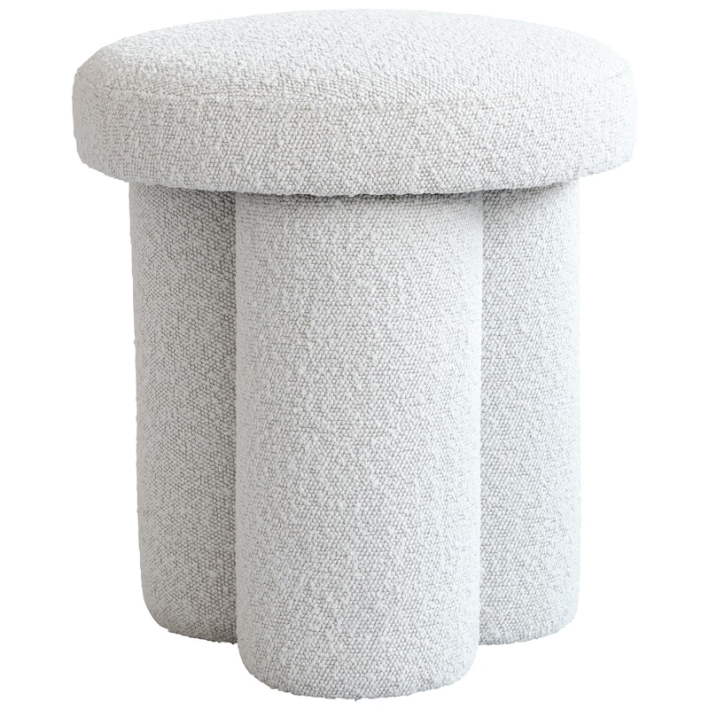 Big Foot Pall, Bouclé Off-white