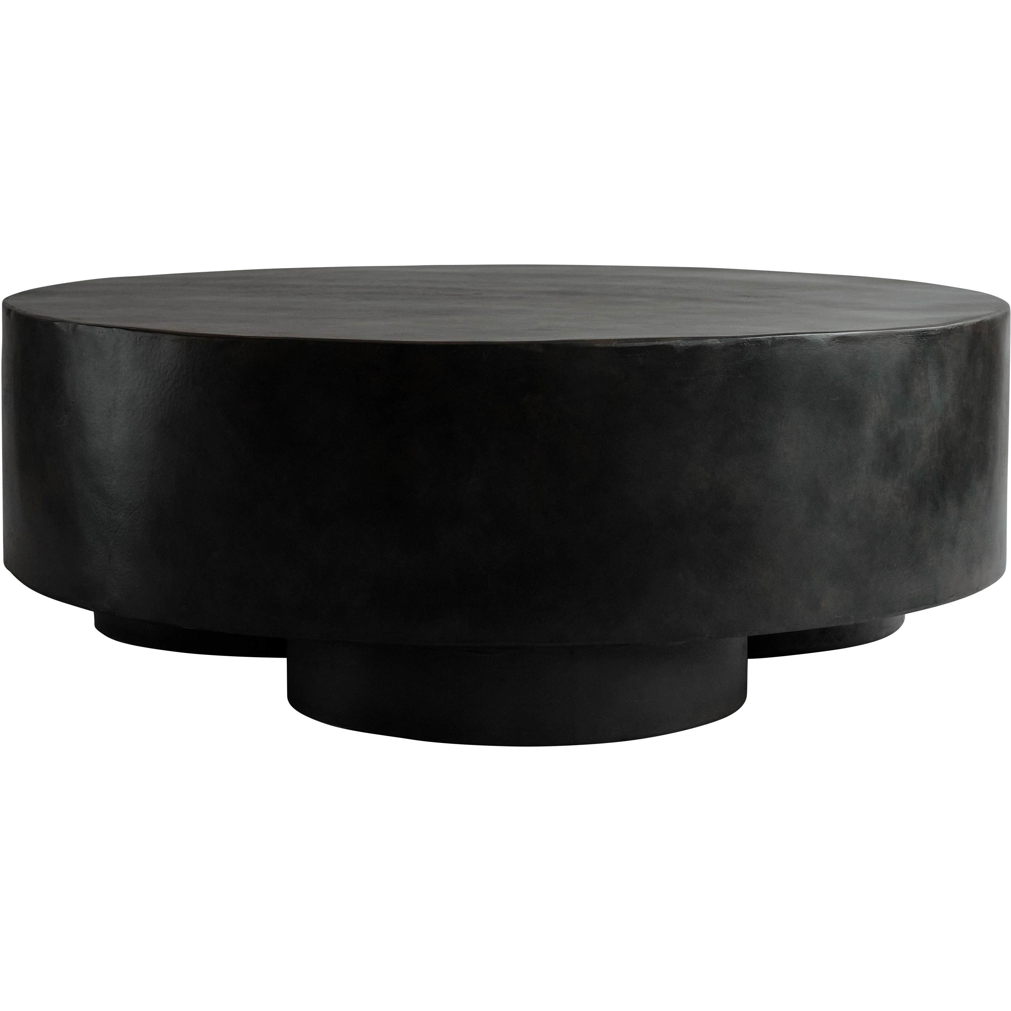 101 Copenhagen Big Foot Soffbord 110x110 Cm Kaffe - Soffbord Fiberbetong Kaffe - 212014