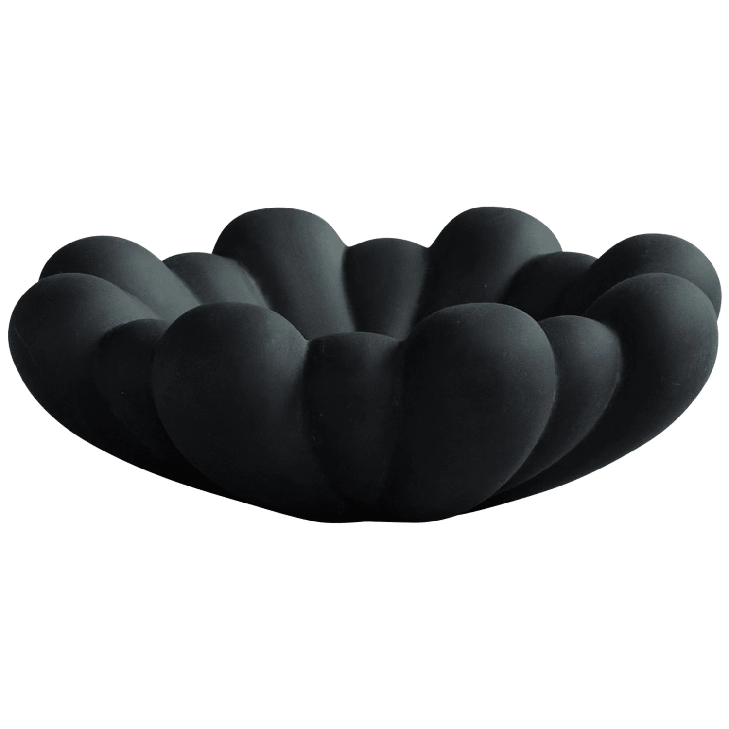 101 Copenhagen Bloom Bricka 28.5 Cm Svart - Uppl&auml;ggningsfat Keramik Svart - 243023