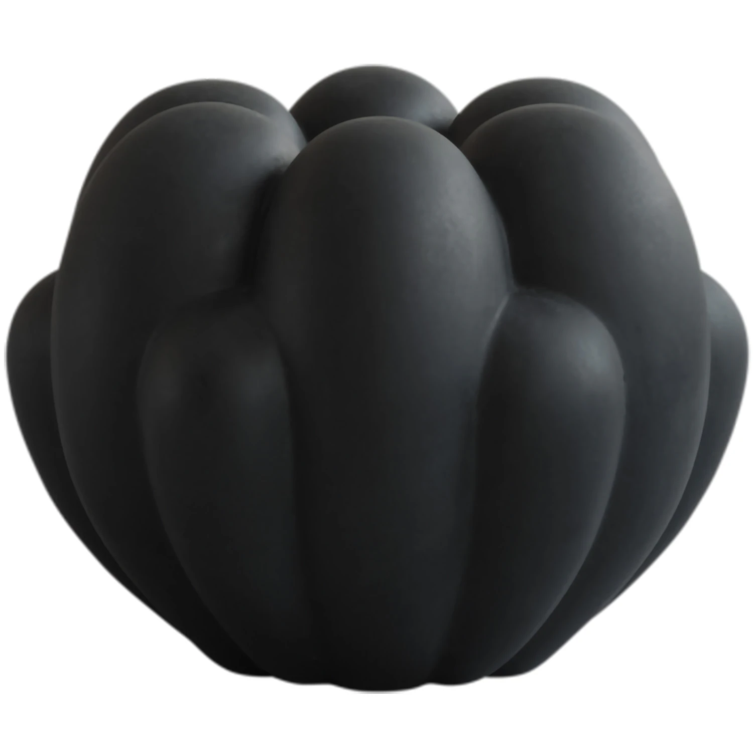 101 Copenhagen Bloom Vas 35 Cm Svart - Vaser Keramik Svart - 245002