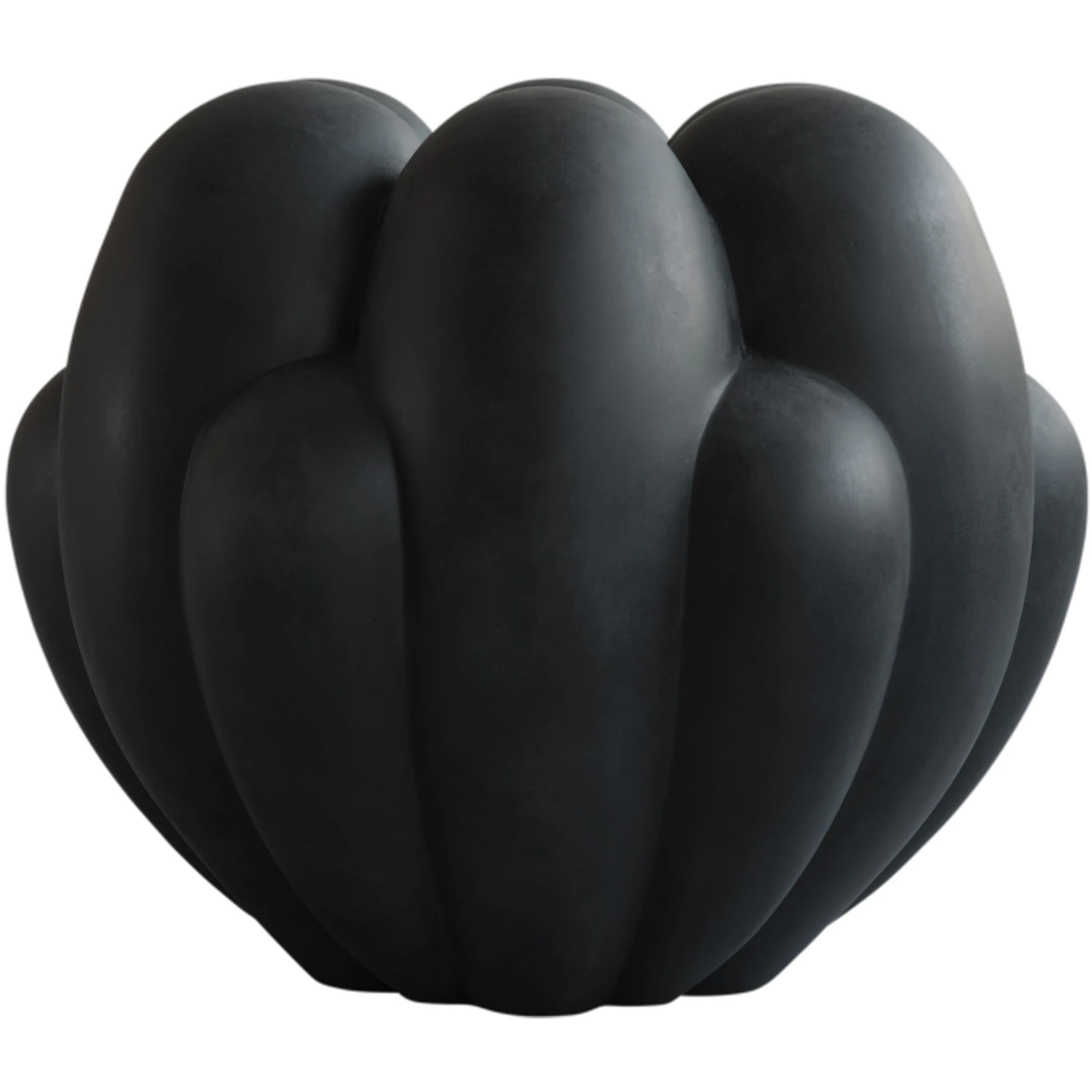 101 Copenhagen Bloom Vas 55 Cm Svart - Vaser Keramik Svart - 241039