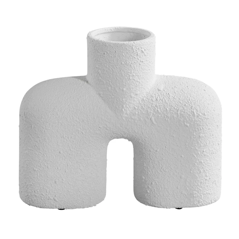 Cobra Uno Dekorativ Vas 25 cm, Bubble White