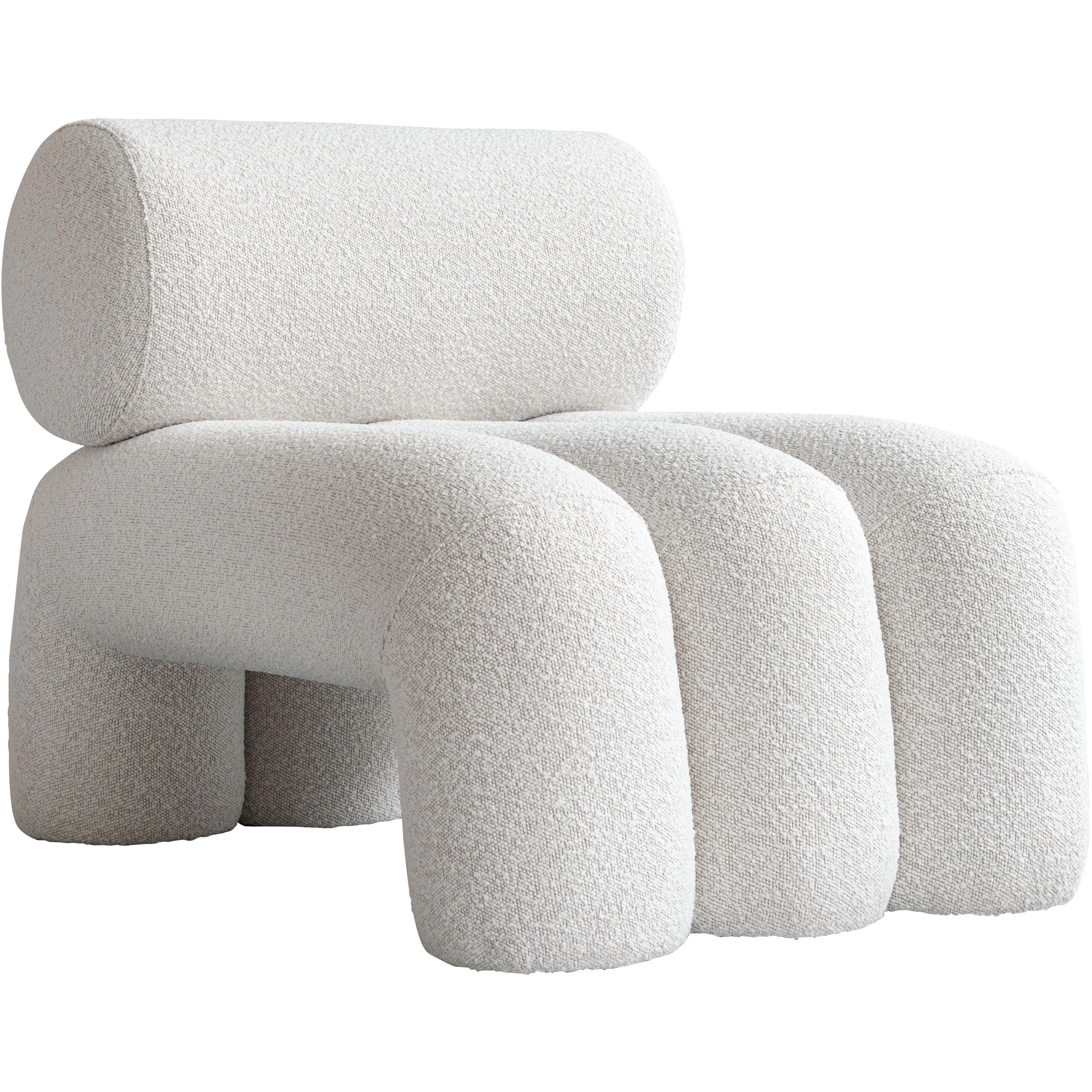 101 Copenhagen Foku Loungef&aring;t&ouml;lj Off-white - F&aring;t&ouml;ljer Boucl&eacute; Off-White - 233003