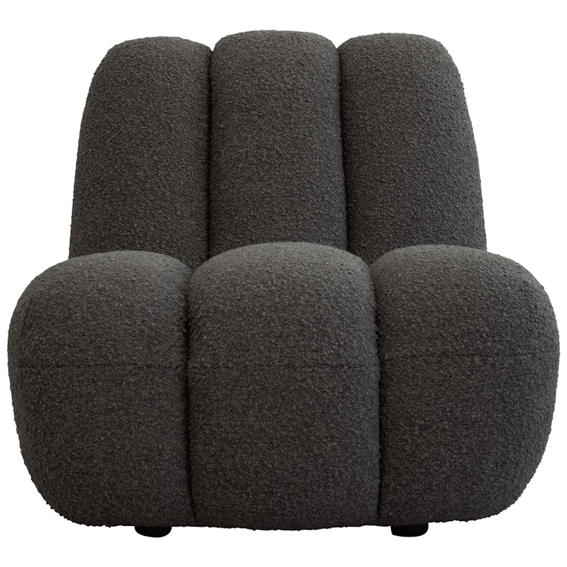 Toe Fåtölj Bouclé, Deep Taupe