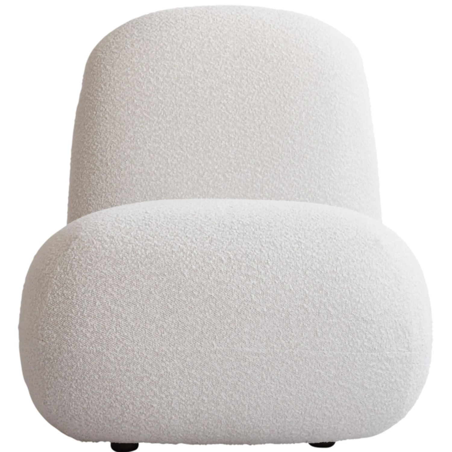 101 Copenhagen Toe Flat F&aring;t&ouml;lj Off-white - F&aring;t&ouml;ljer Boucl&eacute; Off-White - 241001