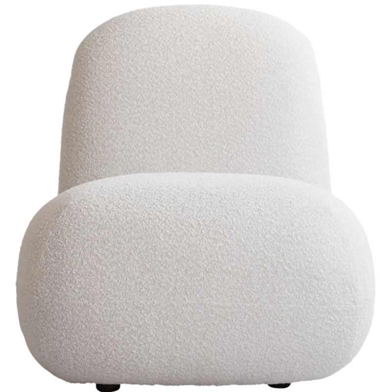 Toe Flat Fåtölj, Off-white Bouclé