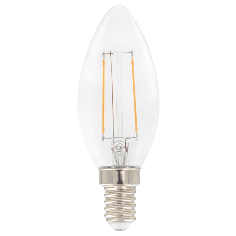 Filament LED E14, 2700K 250lm 2,5W Dimbar