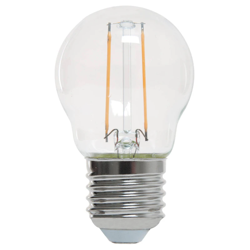 Filament LED E27 2700K 250lm 2,5W Klotlampa