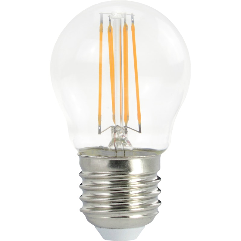 LED E27 4,5W 3-s Dim 470/235/32Lm 2700K Klotlampa