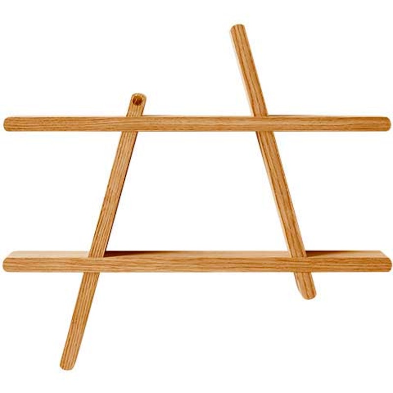 A-Shelf Vägghylla M, Oljad Ek