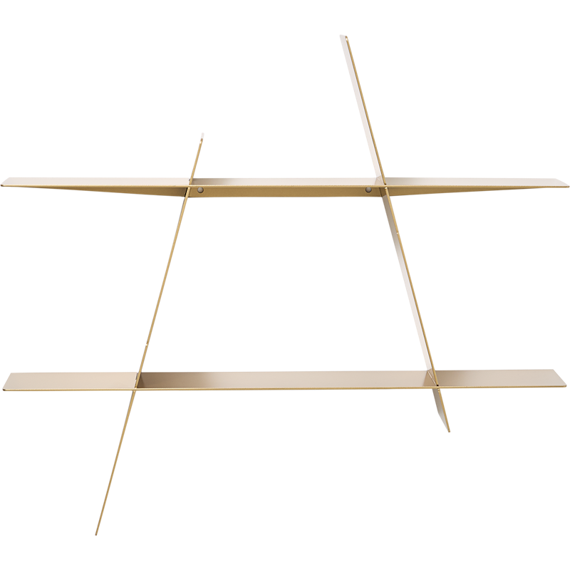 A-Shelf Vägghylla M, Mässing