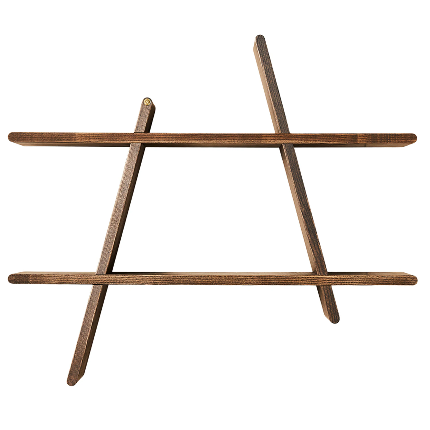 Andersen A-shelf V&auml;gghylla L - V&auml;gghyllor M&ouml;rkbetsad Ask - 4-171040