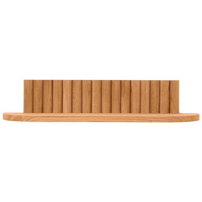 Pillar Vägghylla 60 cm, Oljad Ek