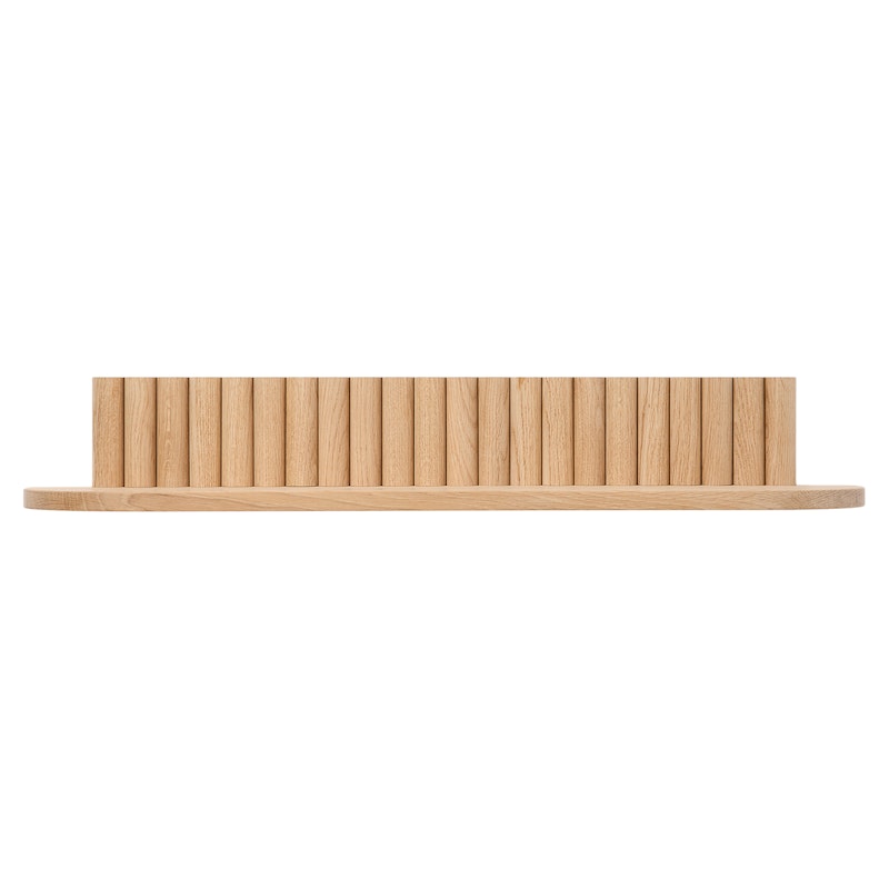 Pillar Vägghylla 78 cm, Ek