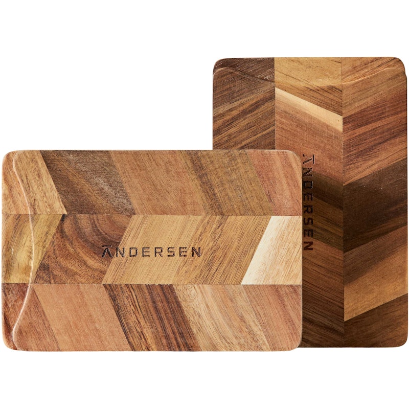 ARC Skärbräda 12x18 cm 2-pack, Acacia
