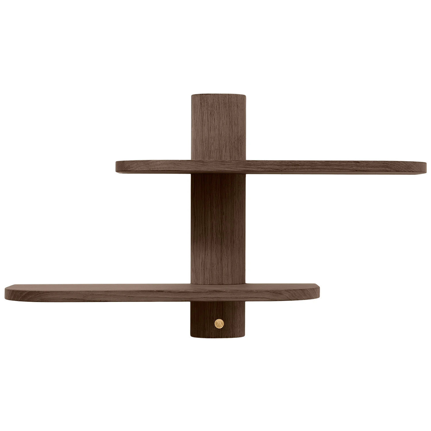 Andersen Bend V&auml;gghylla R&ouml;kt - V&auml;gghyllor Ek R&ouml;kt Ek - 4-428040