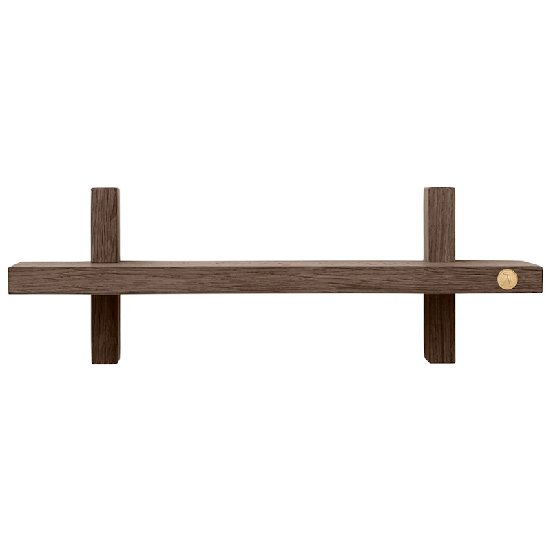 Treat Vägghylla 34 cm, Rökt Ek