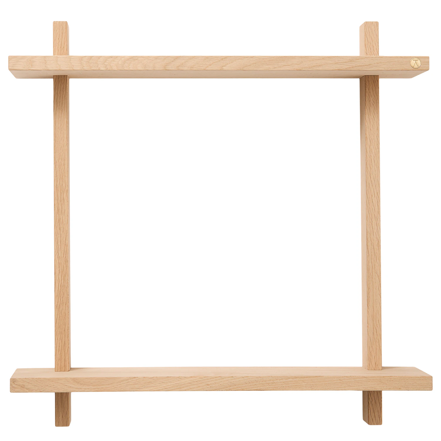 Andersen Treat V&auml;gghylla Dubbel 50x50 Cm - V&auml;gghyllor Ek - 4-421520