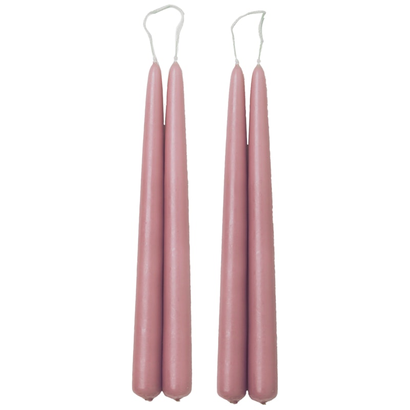 Blossom Ljus 4-pack, Warm Rose