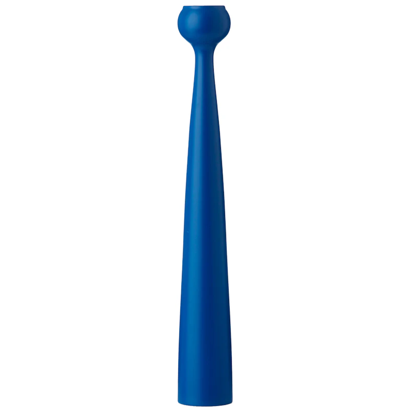 Tulip Ljusstake, Cobalt Blue