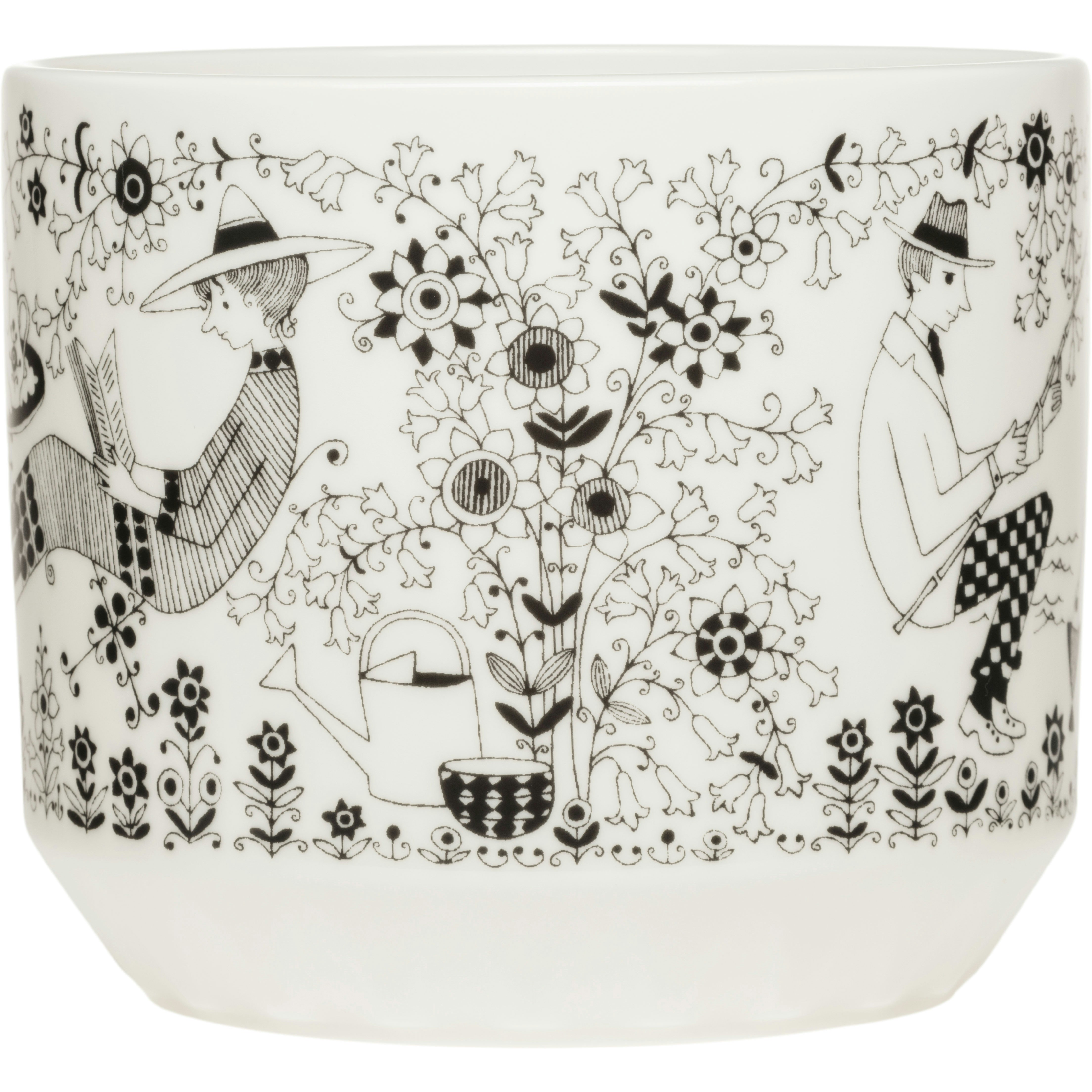 Arabia Emilia Kruka 14 Cm - Krukor roporslin Vit - 1078482