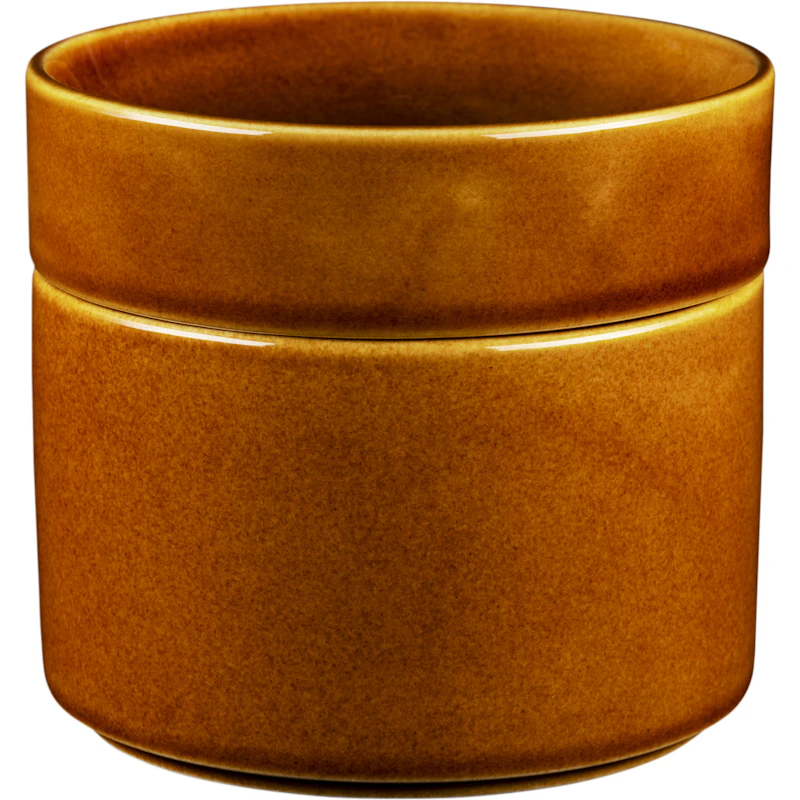 Kirnu Dekorativ Burk 11x10 cm, Blank Brun