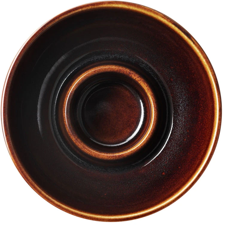 Arabia Kirnu Ljuslykta 11x5 Cm Brun - Ljuslyktor Vitroporslin Brun - 1080020