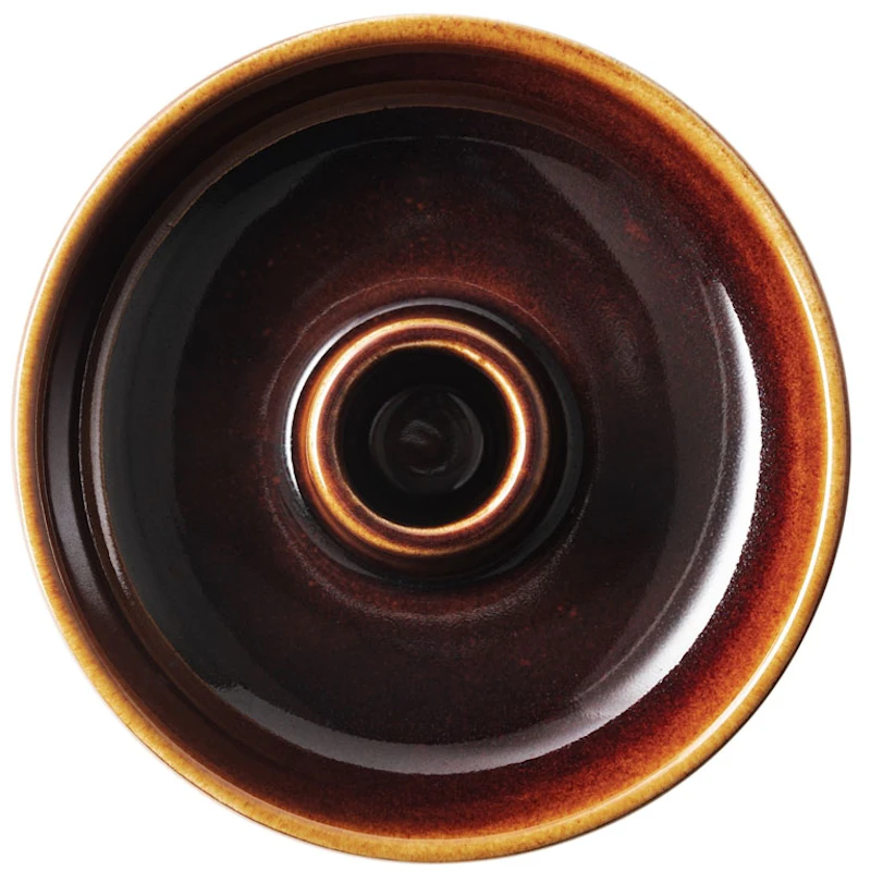 Kirnu Ljusstake 11x3,5 cm, Brun