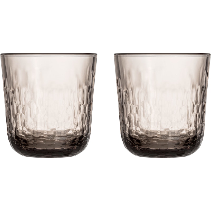Mainio Dricksglas 30 cl 2-pack, Mocca