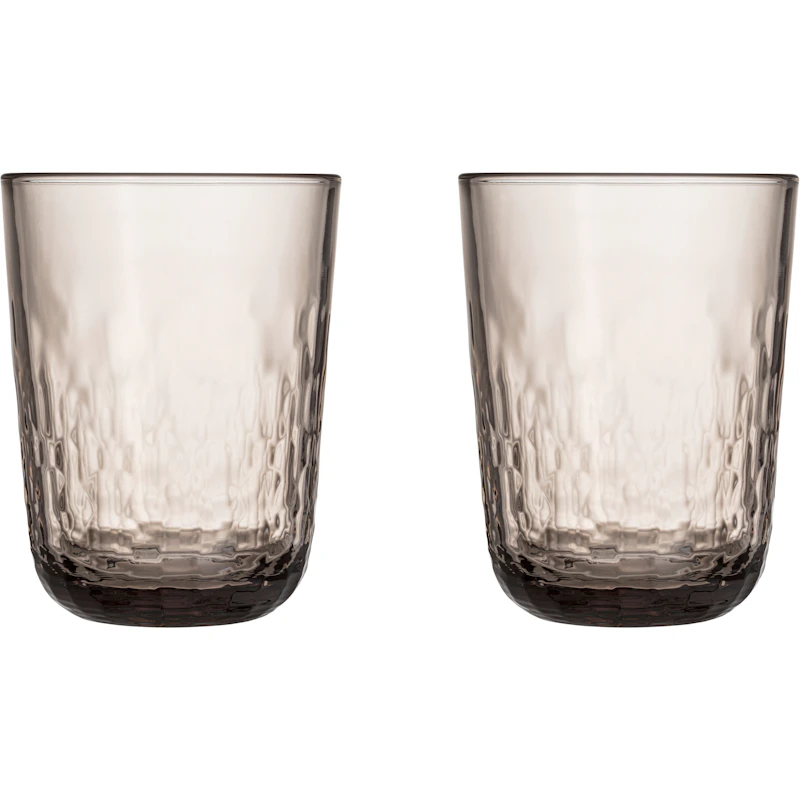 Mainio Dricksglas 40 cl 2-pack, Mocca