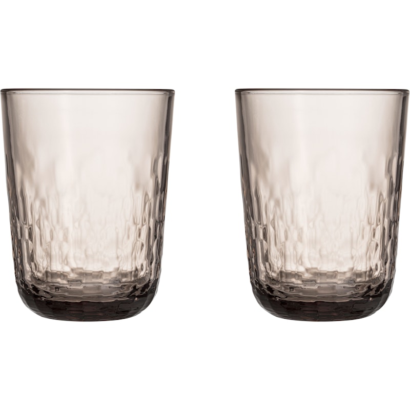 Mainio Dricksglas 40 cl 2-pack, Mocca