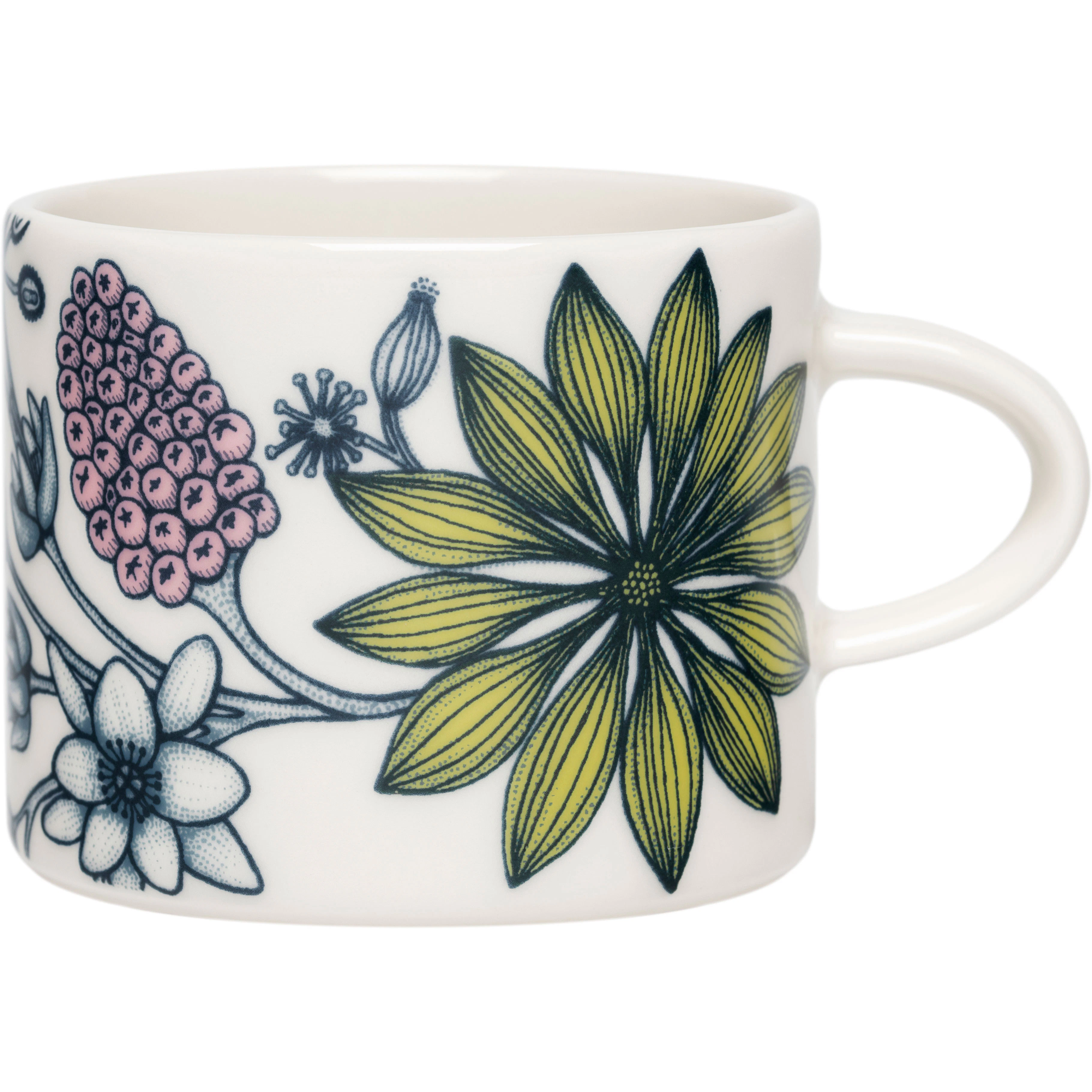 Arabia Runo Kopp Sommarstr&aring;le 18 Cl - Kaffekoppar Vitroporslin Multi - 1082520