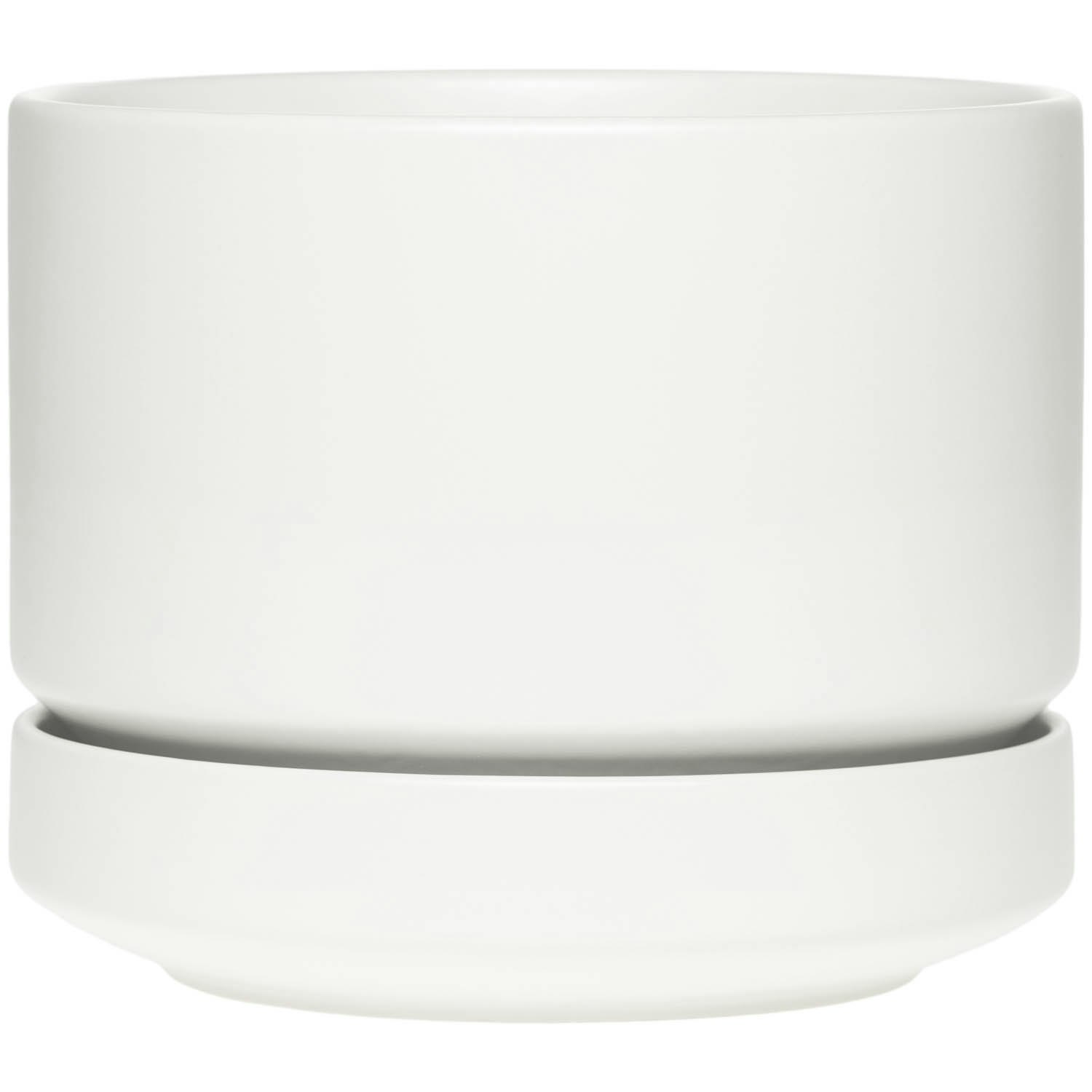 Arabia Sn Kruka 16 Cm Vit - Krukor Stengods Mattvit - 1077287