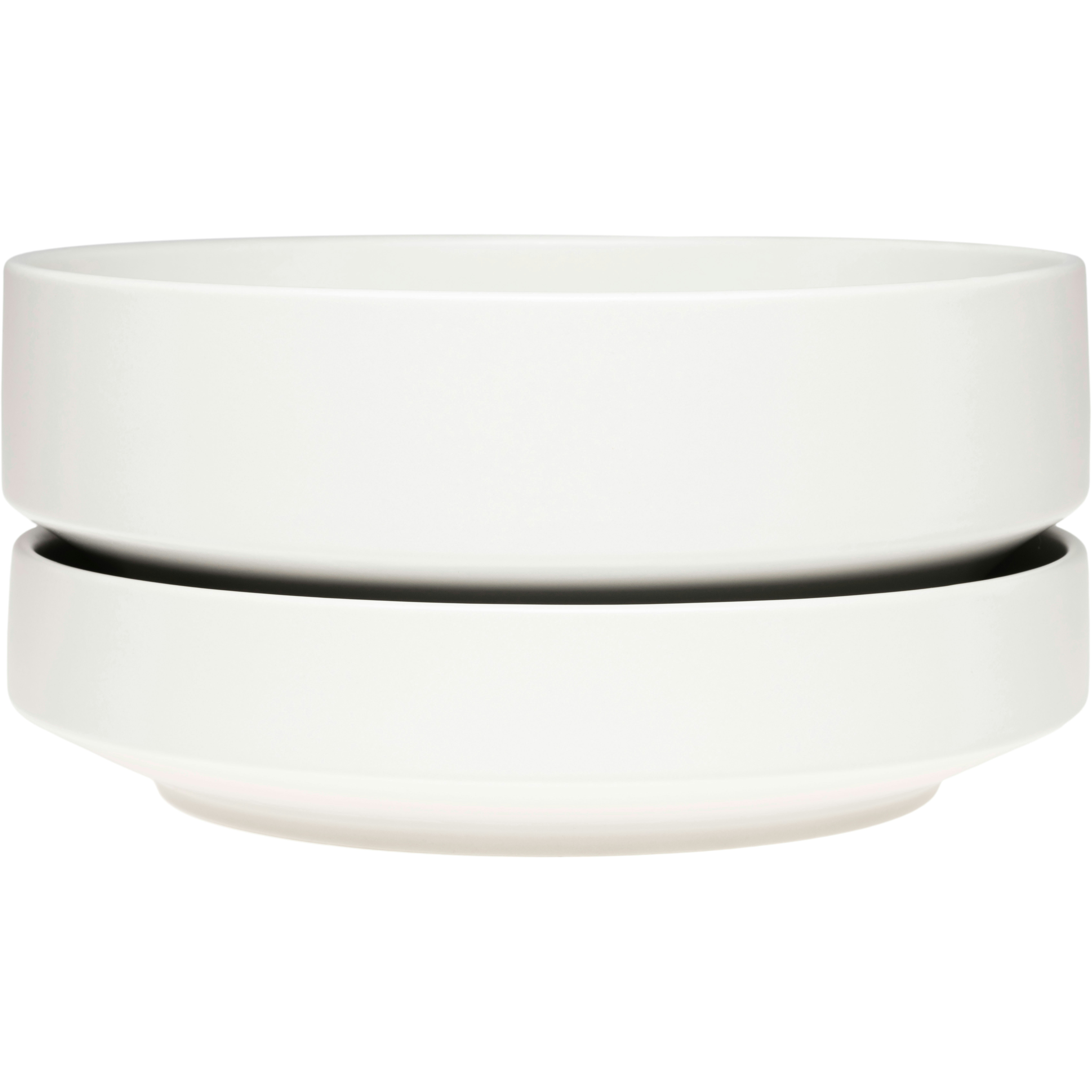 Arabia Sn Kruka L&aring;g 22 Cm Vit - Krukor Stengods Vit - 1084092