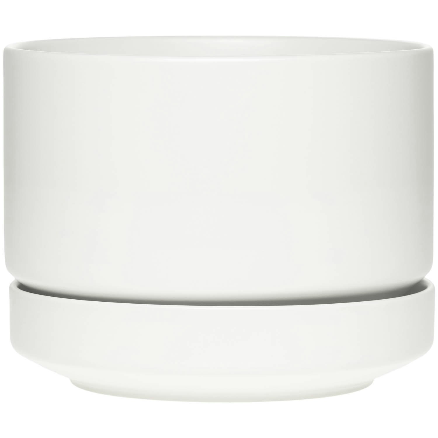 Arabia Sn Kruka 19 Cm Vit - Krukor Stengods Mattvit - 1077289