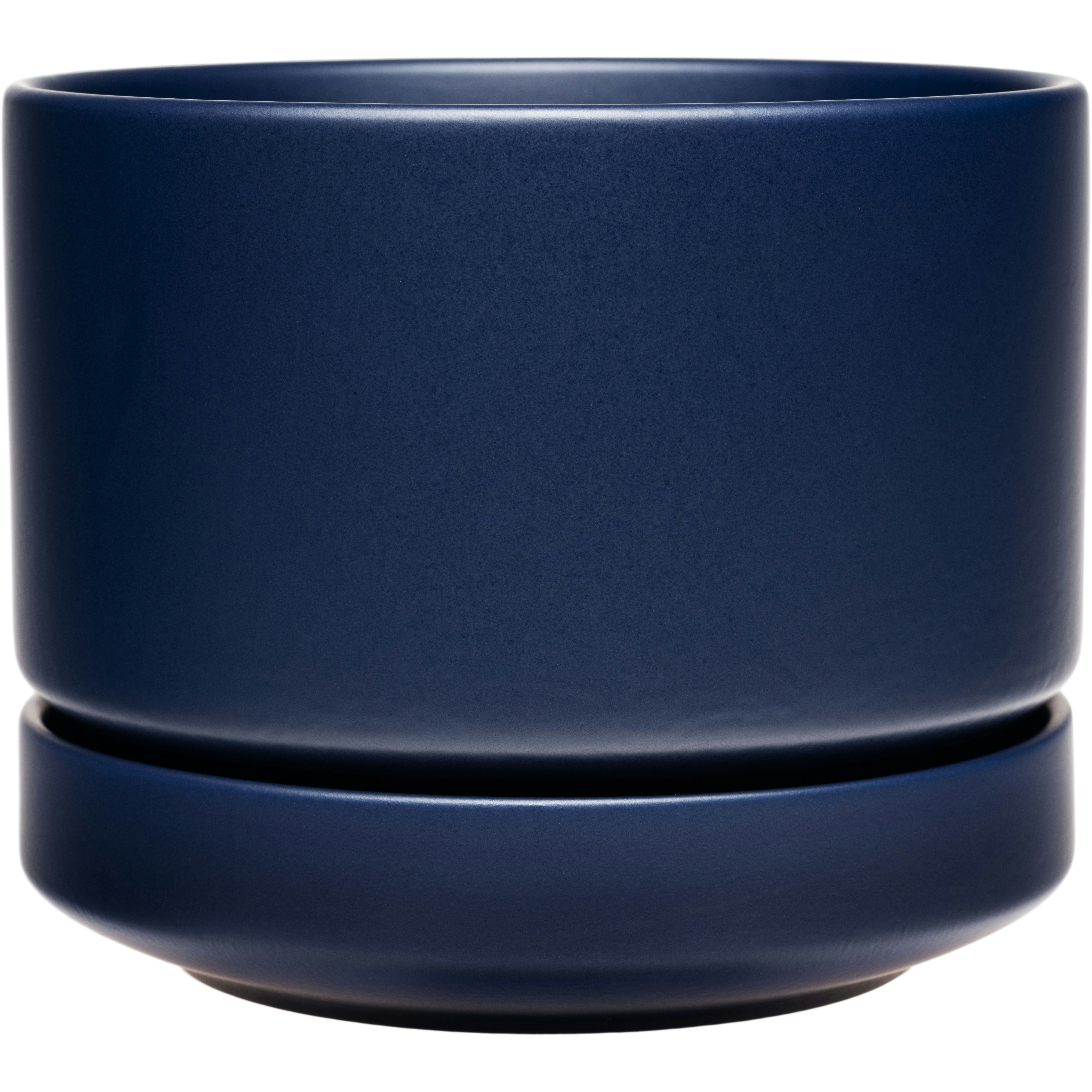 Arabia Sn Kruka Matt Bl&aring; 16 Cm - Krukor Stengods Mattbl&aring; - 1080025