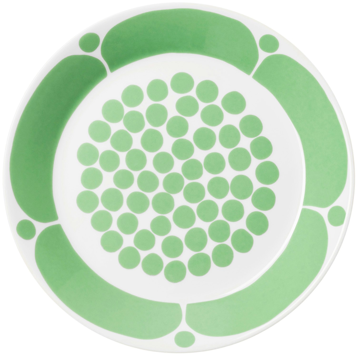 Arabia Sunnuntai Tallrik 21 Cm Gr&ouml;n - Mattallrikar Porslin Gr&ouml;n - 1077672