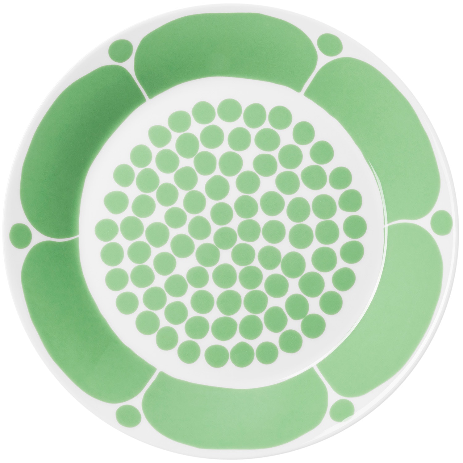 Arabia Sunnuntai Tallrik 26 Cm Gr&ouml;n - Mattallrikar Porslin Gr&ouml;n - 1077673