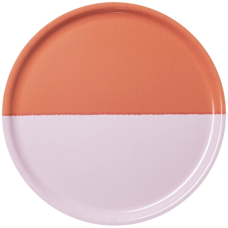 Vuokko Bricka 35 cm, Rosa/Röd
