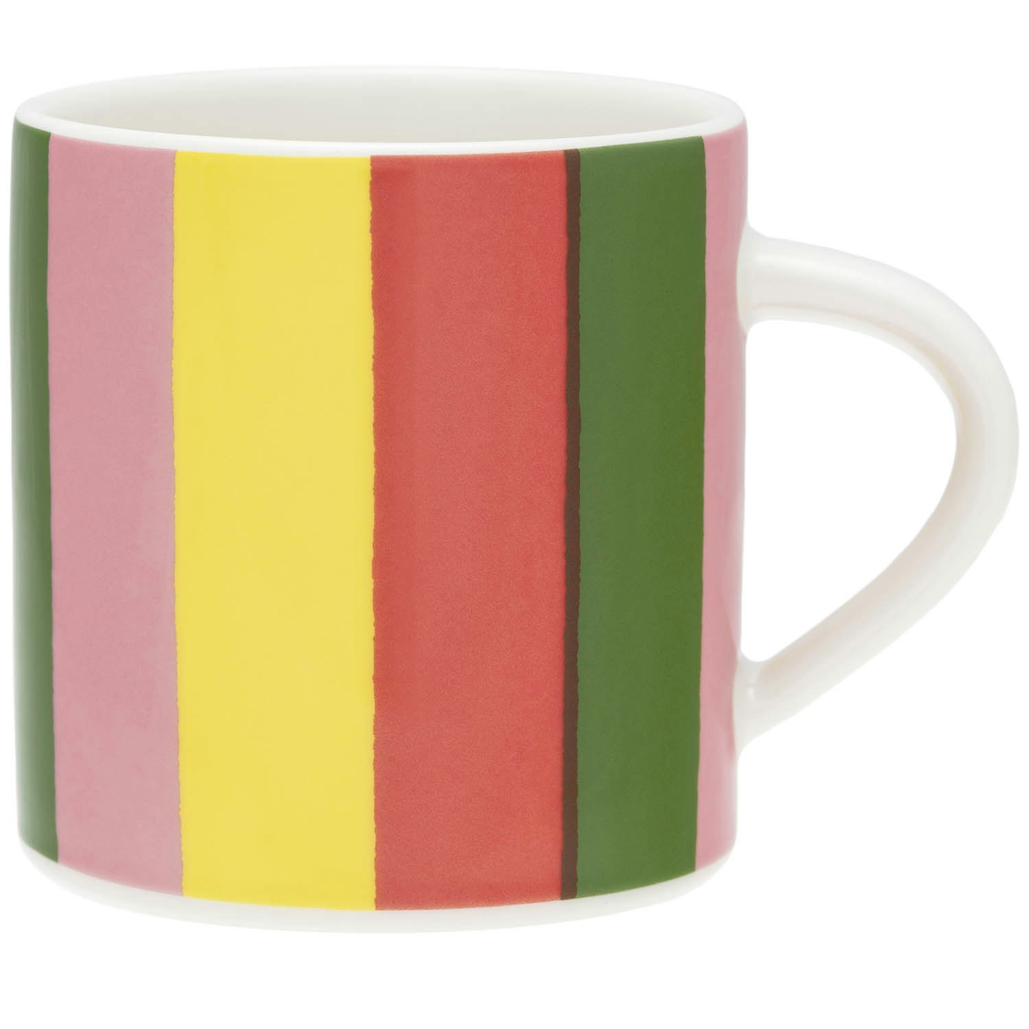 Arabia Vuokko Pieni 4-raita Mugg 35 Cl Multi - Kaffekoppar Porslin Multi - 1077314