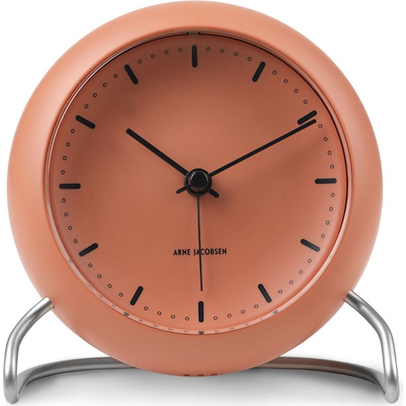City Hall Bordsklocka, Pale Orange