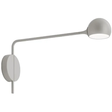 Artemide Ixa V&auml;gglampa Vit / Gr&aring; - V&auml;gglampor Aluminium Gr&aring; - 1113020A
